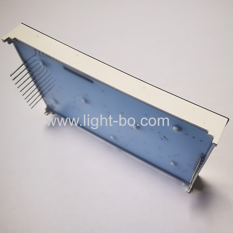 Ultraweiße dreistellige 7-Segment-LED-Anzeige mit gemeinsamer Anode für digitale Kühlschranksteuerung