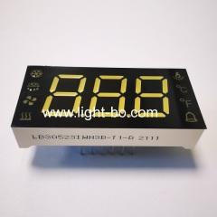 Ultra white Triple Digit 0.52inch 7 Segment LED Display Common Anode for Refrigerator Controller