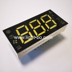 Ultra white Triple Digit 0.52inch 7 Segment LED Display Common Anode for Refrigerator Controller