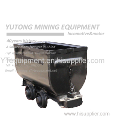 3 Ton Loading Capacity Side-Dump Hydraulic Mine Wagons