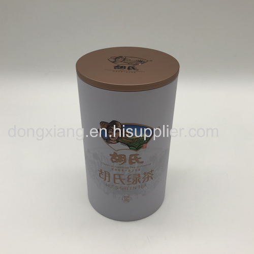 Round Tea packaging tin box