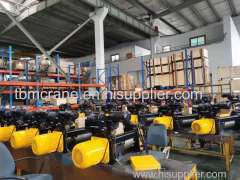 Electrical wire rope hoist