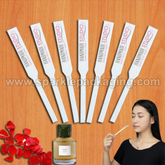 Sniff Perfume Test Paper Blotter Logo Printing Perfume Test Strip Fragrance Test Paper for Scent and Essential Oil