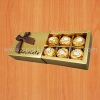 Custom High-end Luxury Premium Paper Packaging Chocolate Gift Box with Logo Printing