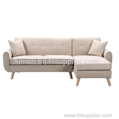 White Household Fabrics Sofa living room space sofa