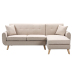 White Household Fabrics Sofa living room space sofa