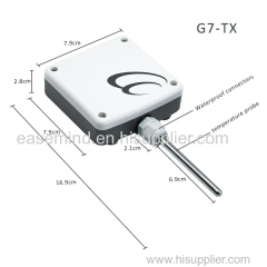 Radio Wave Wireless Temperature Sensor temp and humidity monitor