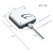 Radio Wave Wireless Temperature Sensor temp and humidity monitor