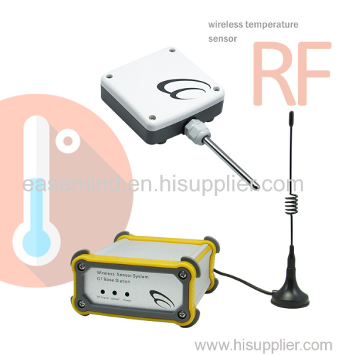 Radio Wave Wireless Temperature Sensor temp and humidity monitor