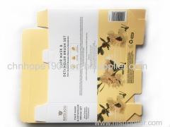 cosmetic paper packaging box