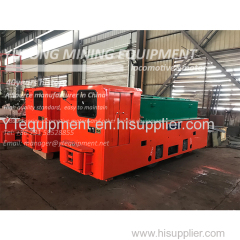 8t explosion-proof mining battery locomotive for coal mine