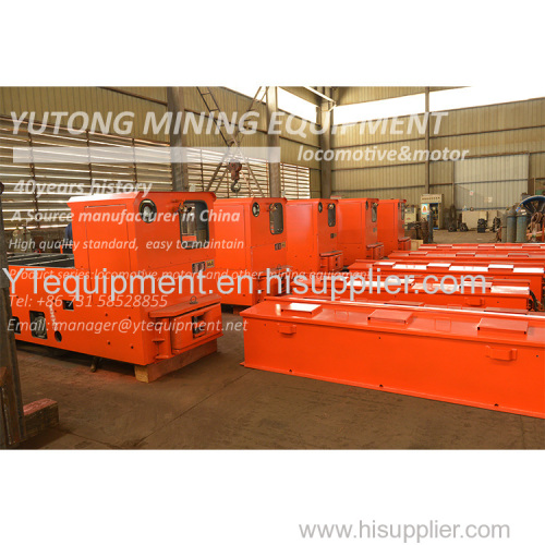 10 ton Battery Powered Mining Accumulator Locomotives for Coal Mine