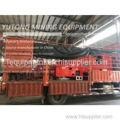 8t explosion-proof mining battery locomotive for coal mine