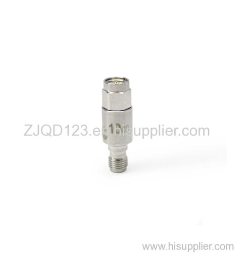 SMA coaxial fixed attenuator DC to 6GHz 2W 10dB Attenuator