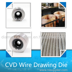 High Hardness CVD Diamond Wire Dies Various Grades for Choice Copper Wire Drawing Dies