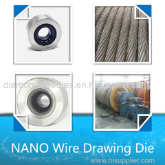 CVD Diamond Coated Nano Diamond Coating Wire Drawing Die for Drawing High Smoothness Aluminium Alloy