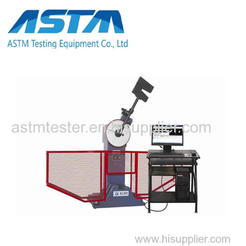 150J 300J Computer Display Charpy V Notch Impact Tester