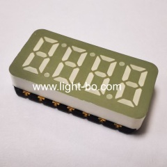 Customized Super bright red 4 Digit 8mm SMD LED Display Common Anode for Instrument Panel