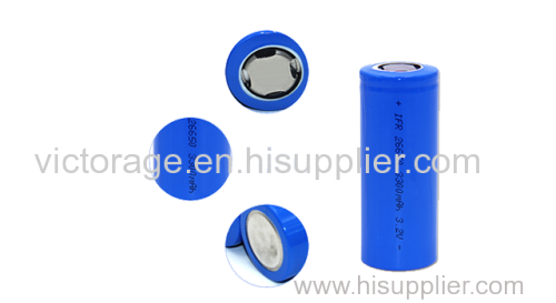 26650-3000mah 3.2V 3000mah 9A LiFePO4 Battery Cell