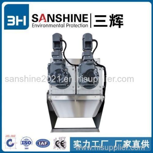 High Efficiency Economic Sludge Dehydrator Solid Liquid Separator Screw Press Dewatering Equipment