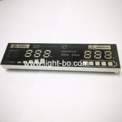 Customized Multicolour 6 Digits 7 Segment LED Display Module for Auto voltage stablizer regulator