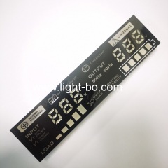 Customized Multicolour 6 Digits 7 Segment LED Display Module for Auto voltage stablizer regulator