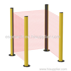 safety light curtain measuring light curtain vehicle separator