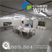 Woven Polyester-Nylon Microfiber Blend Wipers Cleanroom Wipes