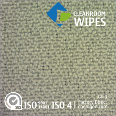 Woven Polyester-Nylon Microfiber Blend Wipers Cleanroom Wipes