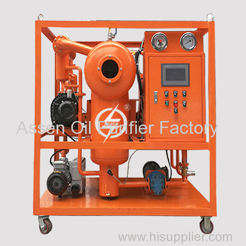 PLC Auto Online Vacuum Transformer Oil Dehydration Machine for Oil Filtration