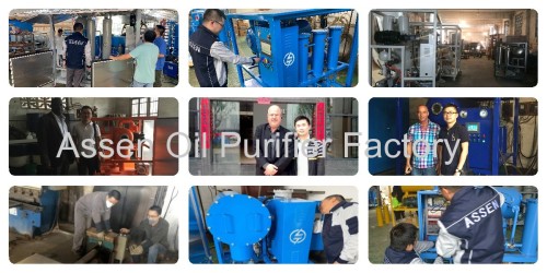 Assen Double-stage Vacuum Transformer Oil Filtration Machine for Emulsified Insulating Oil