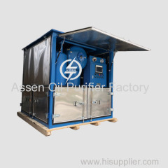 4000 L/Hr Enclosed Type Multi-Functional High Vacuum Power Transformer Oil Purification Machine