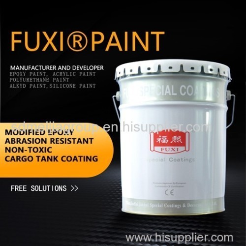 Modified Epoxy Abrasion Resistant Nontoxic Cargo Tank Coating