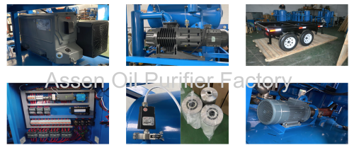 PLC Control System Water Removal Transformer Oil Dehydration Machine for Transformer Maintenance