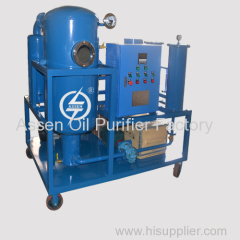 Lubricating oil purification machie