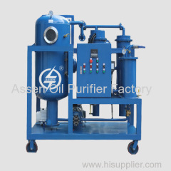 Super Demulsification Vacuum Lubricating Oil Purification Machine Hydraulic Oil Degassing