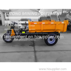 Mining Electric Tricycle Car With 4 ton Capacity