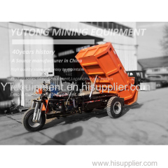 Underground Mining Tricycle With 3 ton Loading Capacity