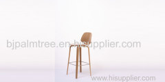 C23-73 Bar Stool Modern Nordic Dining Stool Plywood Stool Bentwood Stool