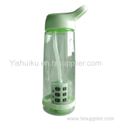 Manufacturer's direct sales camping BPA free plastic filter water bottle