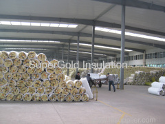Hot selling fireproof glass wool insulation blanket for building insulating