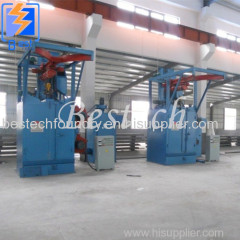 Double Hanger Shot Blasting Machine for Wheel Hub