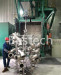 Double hanger shot blasting machine