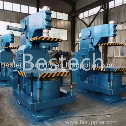 Semi Automatic Sand Molding Machine for casting Parts production