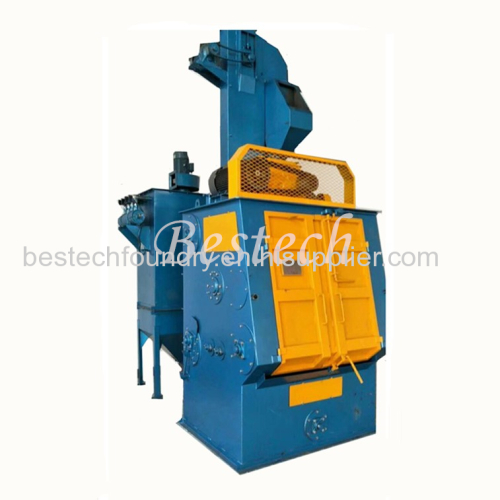 Tumble Shot Blasting Machine with Rubber Belt