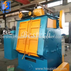 Tumble Shot Blasting Machine with Rubber Belt