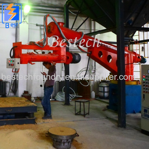 Foundry Furan Resin Sand Mixer Machine for resin sand molding line