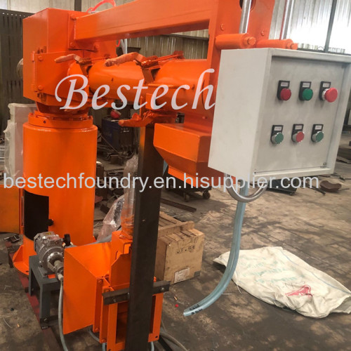 No bake single arm resin sand mixer machine for foundry