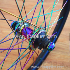 Titanium spokes grade5 and grade 2 spokes for bicycle or motorcycle or MTB made in china very good quality