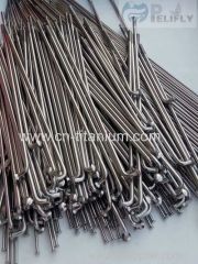 Titanium spokes grade5 and grade 2 spokes for bicycle or motorcycle or MTB made in china very good quality